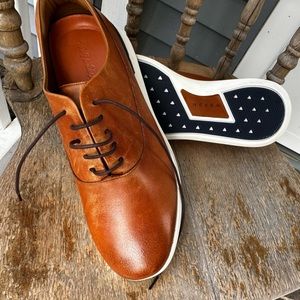 Wolf & Shepherd Mens Crossover Longwing Calfskin Dress Sneaker Oxfords size 10